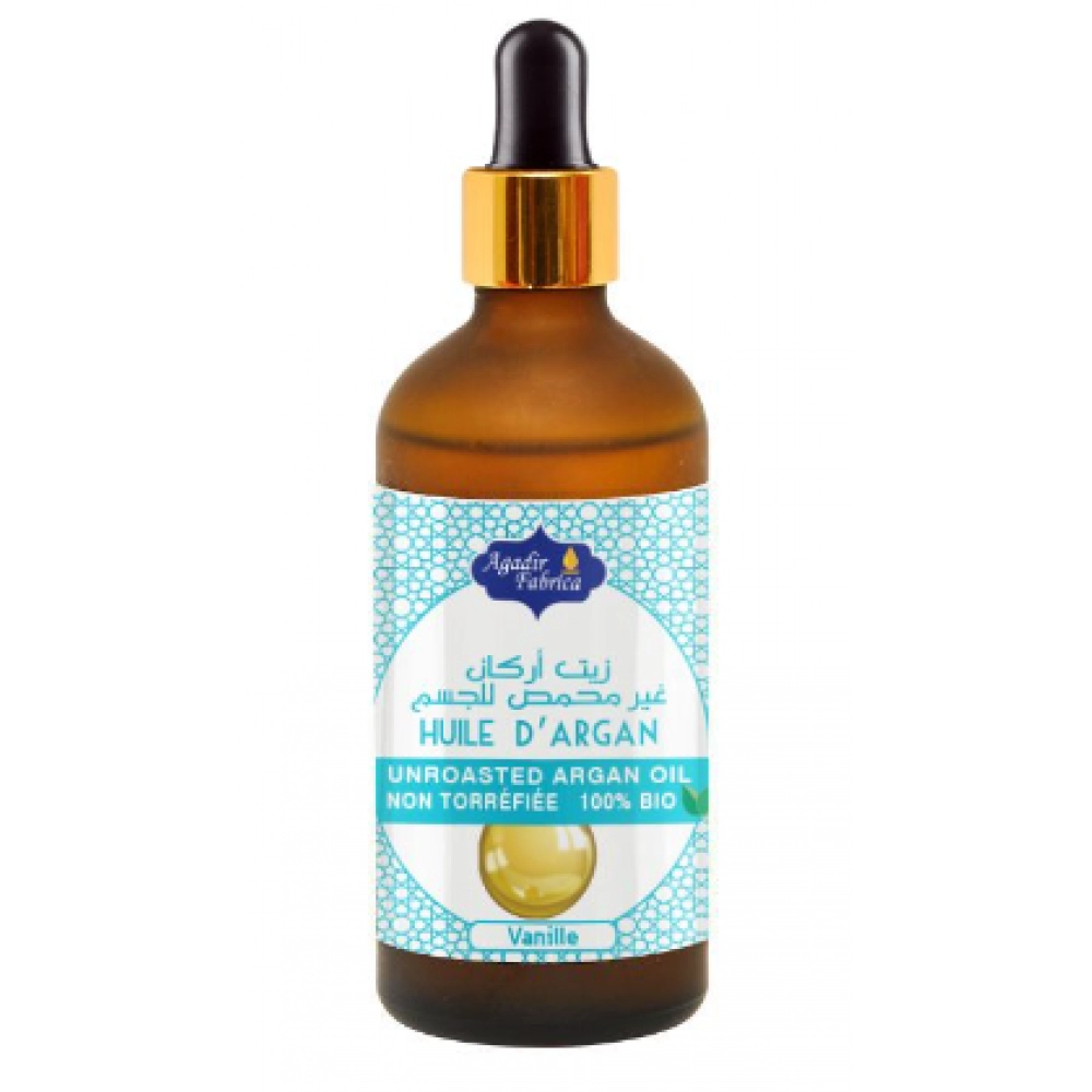 Cosmetic argan oil with Vanilla